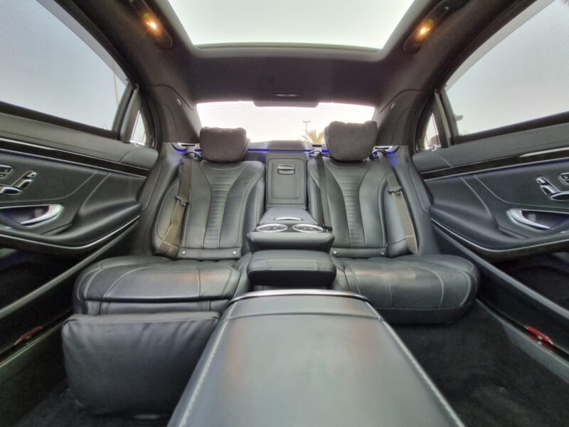 MERCEDES-Benz S 500 4.7L twin-turbocharged V8 Engine WHITE 2014