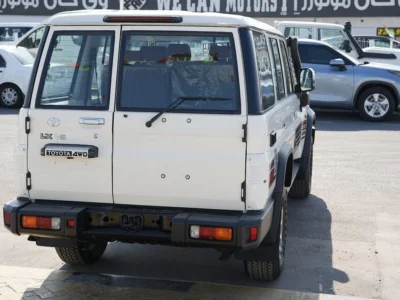 2025 Toyota Land Cruiser LX V6 Engine Petrol GCC White Brown