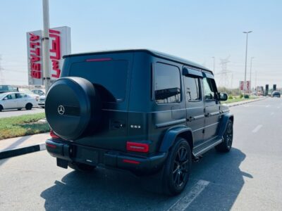 2019 MERCEDES BENZ G 63 Matte Black-Beige FULL OPTION