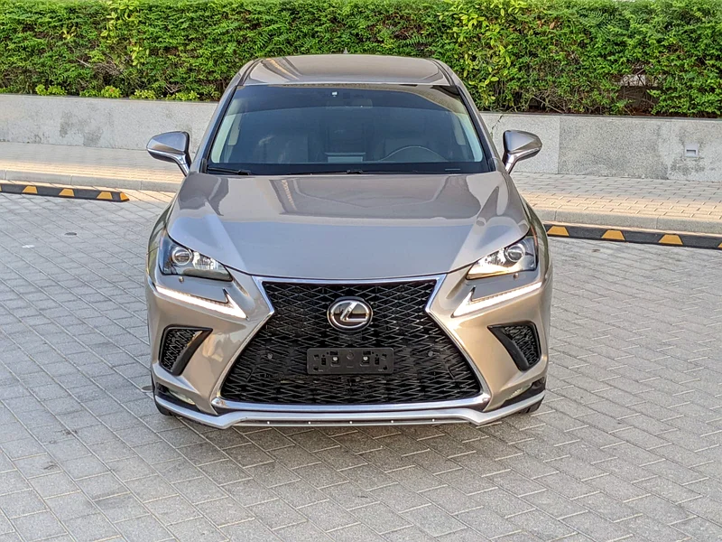 2017 Lexus NX-Series NX 200t 4 Cylinders Engine Silver Black