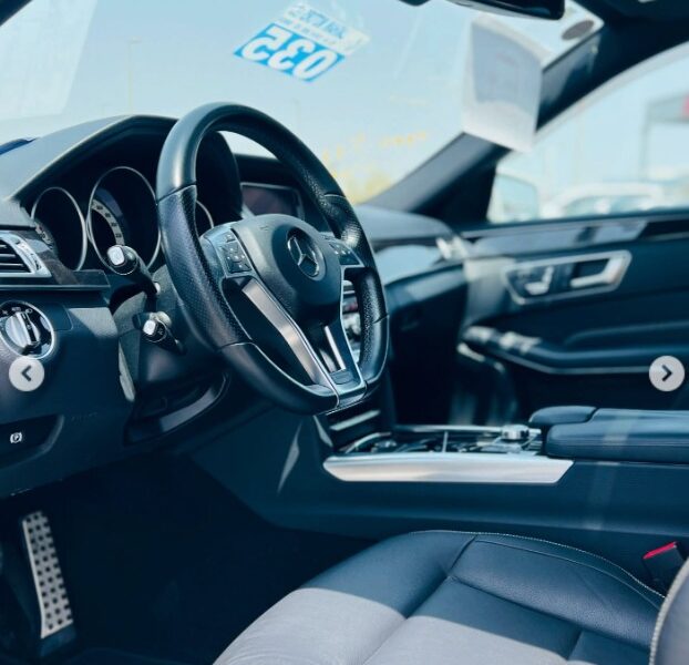 2015 MERCEDES BENZ E300 2.1L turbocharged 4-cylinder engine White Black