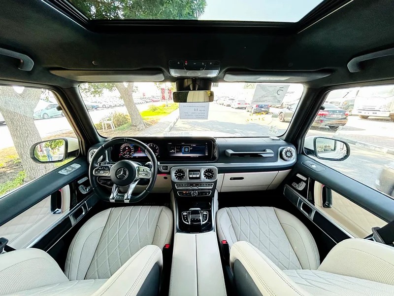 2020 Mercedes-Benz G-Class G 63 AMG SUPER CLEAN WAGON White Beige