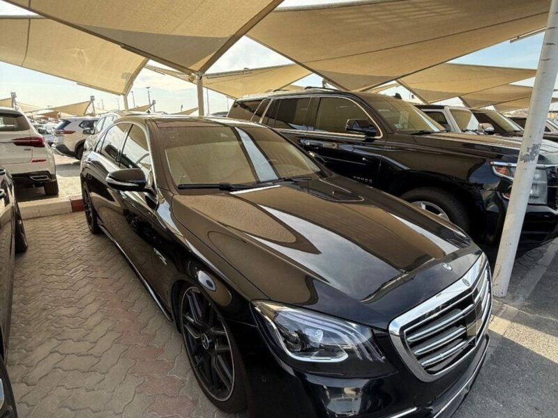 2017 Mercedes-Benz S 350 3.5 Litre 6 Cylinders Engine Black Beige