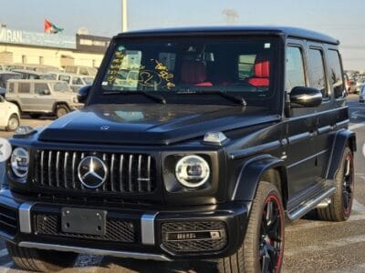 2021 MERCEDES BENZ G63 FULL OPTION CHASSIS GUARANTEE Black