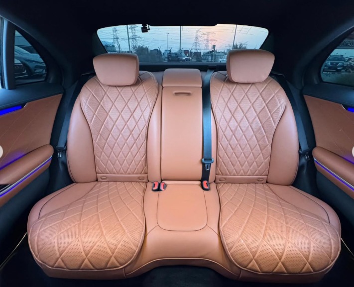 2021 MERCEDES BENZ S 500 V6 Black-Brown AUCTION GRADE 4.5/A