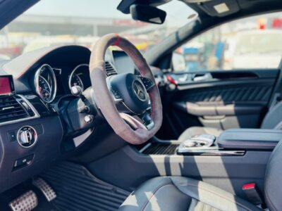 2017 MERCEDES-BENZ GLE 43 3.0L V6 Biturbo Red Black CHASSIS GUARANTEE