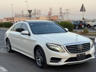 2015 MERCEDES BENZ S550 V8 AUCTION GRADE 4/B