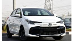 2023 Toyota Yaris 1.3 litre 4 Cylinders Engine Black White