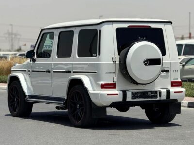 2021 Mercedes-Benz G-Class G 63 AMG Neat and Clean Car White Black