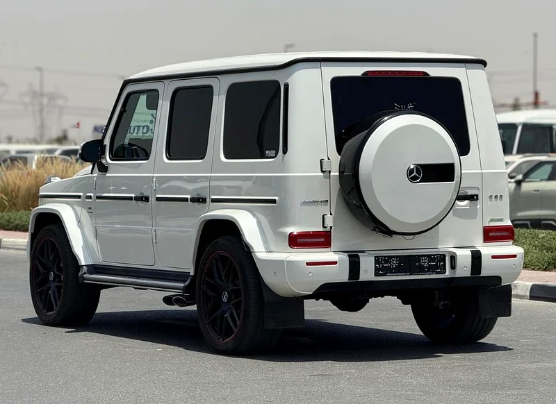 2021 Mercedes-Benz G-Class G 63 AMG Neat and Clean Car White Black