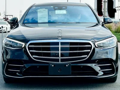 2022 Mercedes-Benz S-Class S 580 8 Cylinders Engine Black Sedan