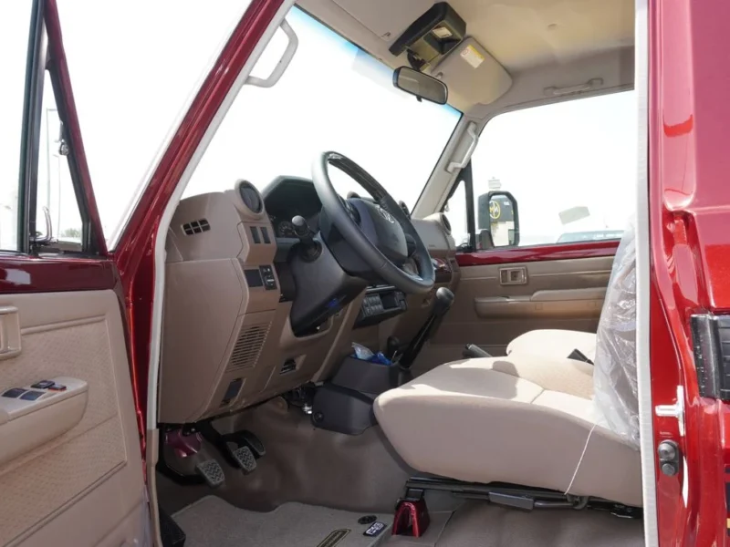 2025 Toyota Land Cruiser Pick Up LX 4.0 litre V6 Engine Burgundy Beige