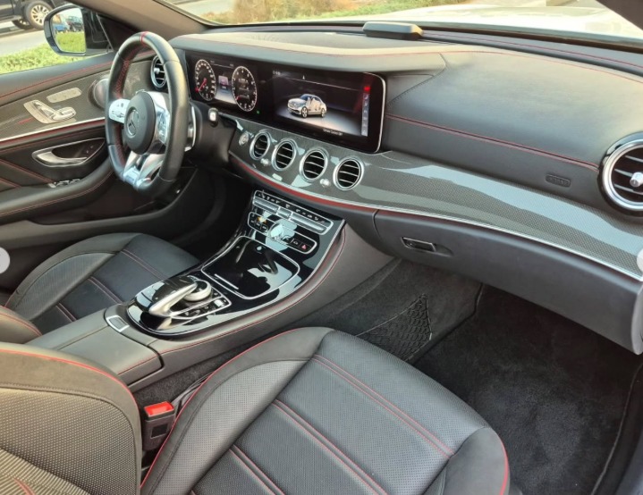 2019 MERCEDES BENZ E53 AMG V6 AUCTION GRADE 4.5/A Black White