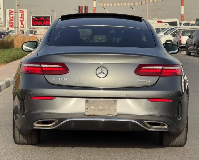 MERCEDES-BENZ E450 V6 Coupe Grey AUCTION GRADE 4.5/B