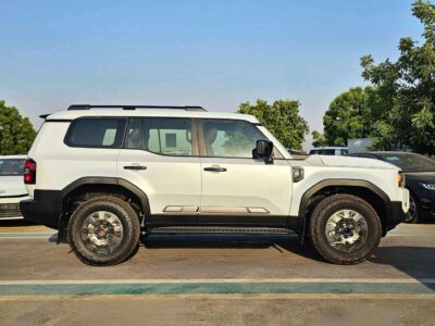 2025 Toyota Prado ADVENTURE TURBO 2.8L V4 DIESEL GCC Specs White Tan