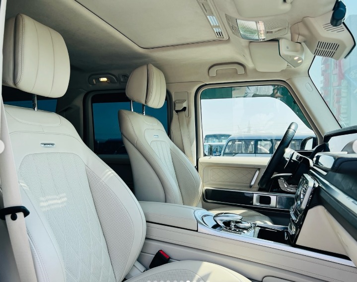 2019 MERCEDES BENZ G 63 Matte Black-Beige FULL OPTION