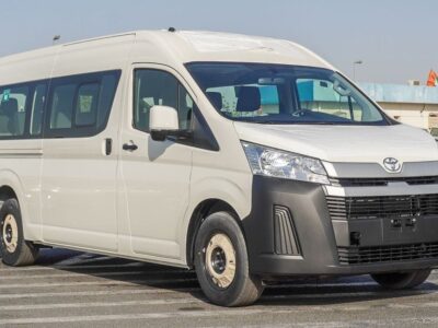 2025 Toyota HiAce 3.5L MT Petrol 6 Cylinder Engine GCC Specs White Beige