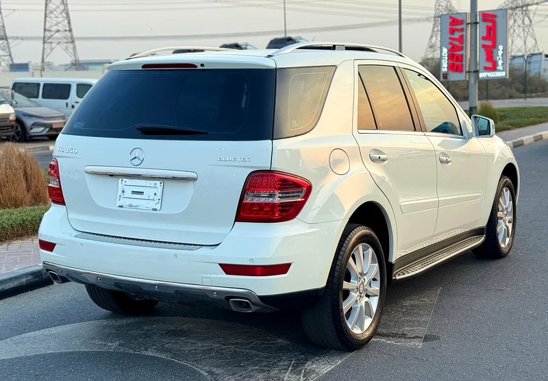2012 Mercedes-Benz M-Class ML 350 White Black in Perfect Condition