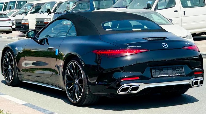 2024 Mercedes-Benz SL-Class SL 63 AMG LIKE BRAND NEW Black