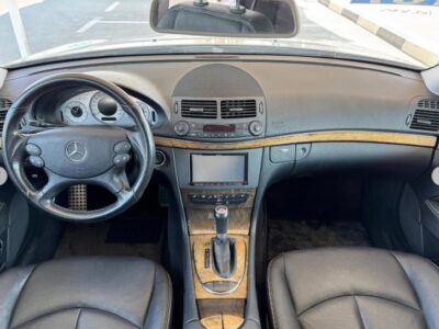 2007 MERCEDES BENZ E500 Body Kit E63 AMG V8 AUCTION GRADE 4/B Silver