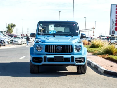 2022 Mercedes-Benz G-Class G 63 AMG 4.0 litre V8 Bi-Turbo Blue Beige