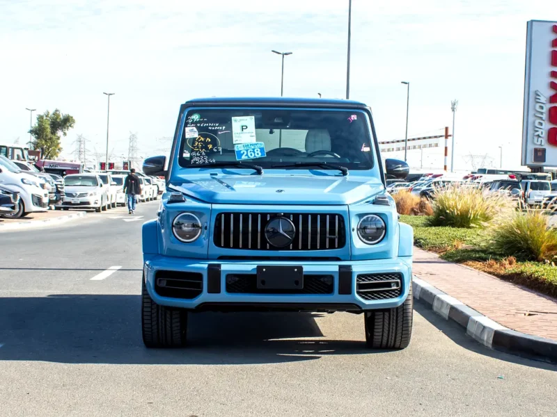 2022 Mercedes-Benz G-Class G 63 AMG 4.0 litre V8 Bi-Turbo Blue Beige