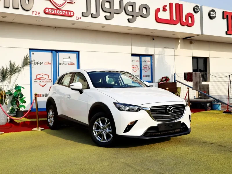 2020 Mazda CX-3 Standard GCC SPECS Clean Title Perfect Condition White Black