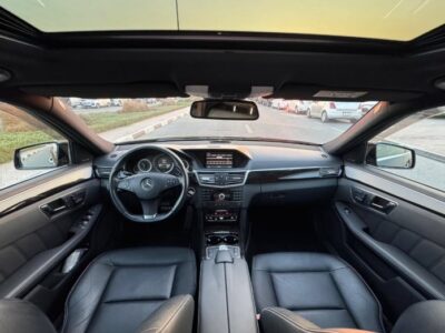 2009 MERCEDES BENZ E550 AMG BODY KIT V8 AUCTION GRADE 4/B Black