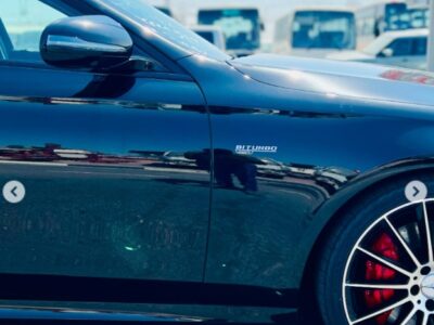 2017 MERCEDES BENZ E43 Black-Black CHASSIS GUARANTEE