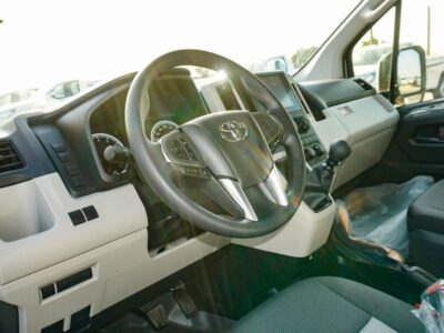 2025 Toyota HiAce 3.5L MT Petrol 6 Cylinder Engine GCC Specs White Beige