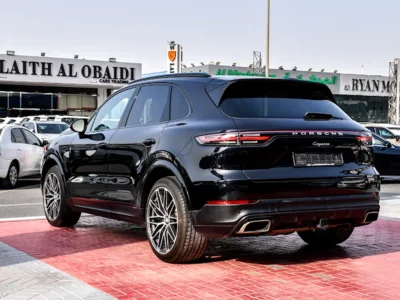 2019 Porsche Cayenne Coupe 6 Cylinders Engine Black Red SUV