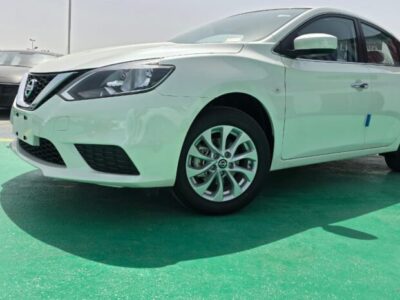 New 2024 Nissan Sentra 2.0-liter 4-Cylinder Engine White Black