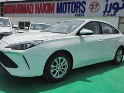 New 2024 MG MG5 1.5-liter 4-cylinder naturally aspirated Petrol Engine White