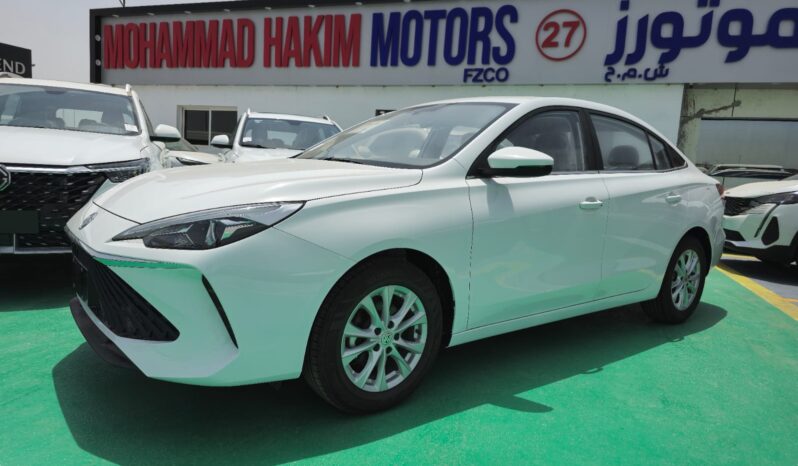 New 2024 MG MG5 1.5-liter 4-cylinder naturally aspirated Petrol Engine White