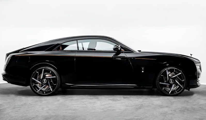 2025 Rolls-Royce Spectre 650 hp 485 kW and 793 lb‑ft 1,075 Nm Black Orange
