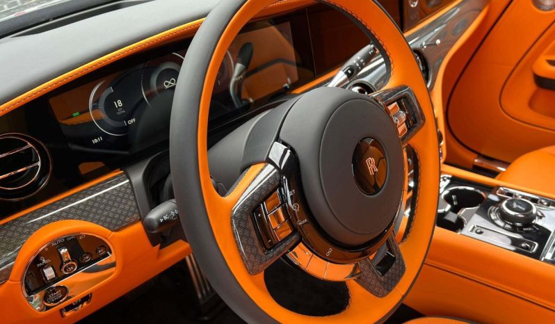 2025 Rolls-Royce Spectre 650 hp 485 kW and 793 lb‑ft 1,075 Nm Black Orange