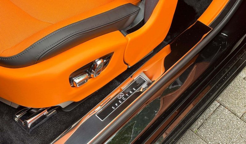 2025 Rolls-Royce Spectre 650 hp 485 kW and 793 lb‑ft 1,075 Nm Black Orange