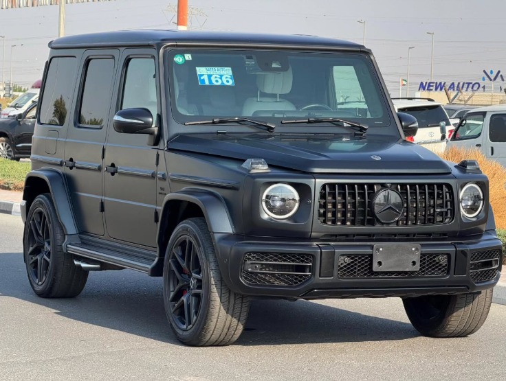 2022 MERCEDES BENZ G63 AMG V8 Black-Beige AUCTION GRADE 4.5/B