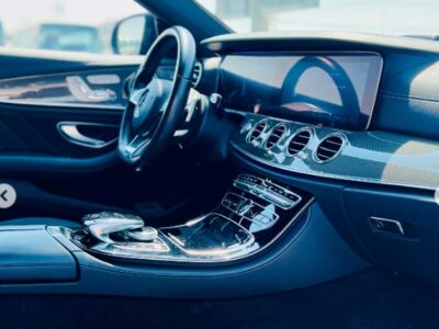 2017 MERCEDES BENZ E43 Black-Black CHASSIS GUARANTEE