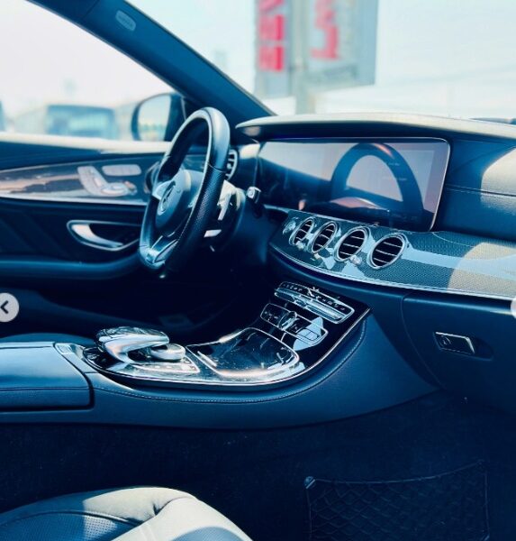 2017 MERCEDES BENZ E43 Black-Black CHASSIS GUARANTEE