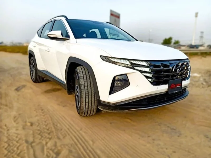 Hyundai Tucson 2.0L 4 Cylinder Petrol 2022 Full Option White Grey