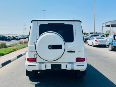 2021 MERCEDES BENZ G 63 White-Beige FULL OPTION