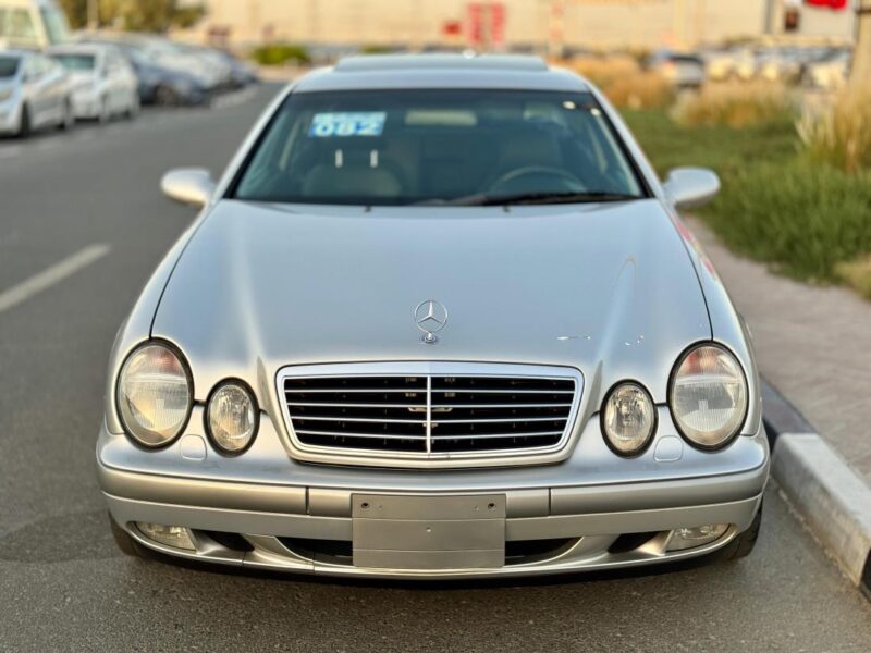 1999 Mercedes-Benz CLK 320 3.2 liters 6 Cylinders Engine Silver Grey