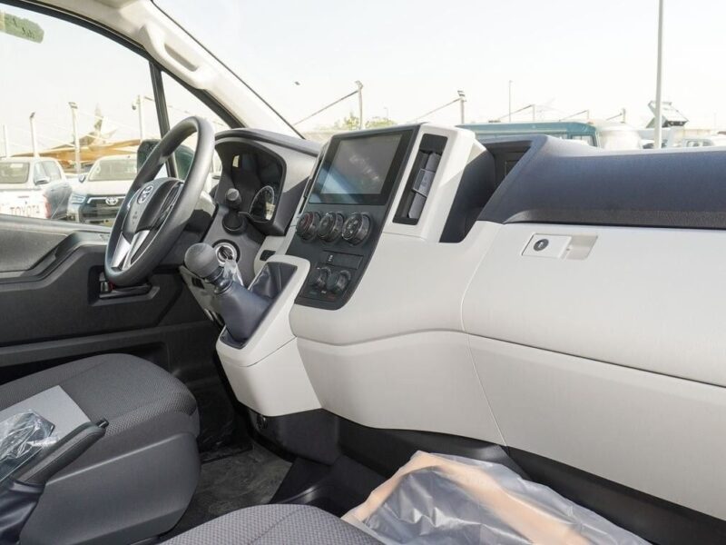 2025 Toyota HiAce 3.5L MT Petrol 6 Cylinder Engine GCC Specs White Beige