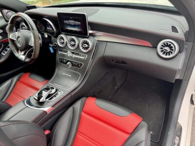 MERCEDES-BENZ C 63 WHITE-RED 2016 Petrol A/T