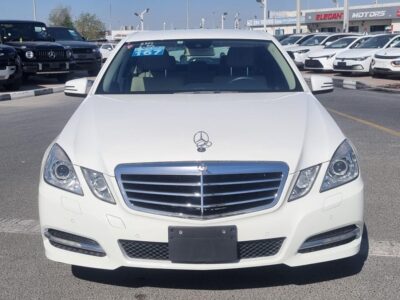 2011 Mercedes-Benz E 350 3.5 Liters V6 Engine White Beige
