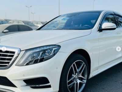 2016 HYBRID MERCEDES BENZ S 400 h 3.5-liter V6 Petrol Engine White