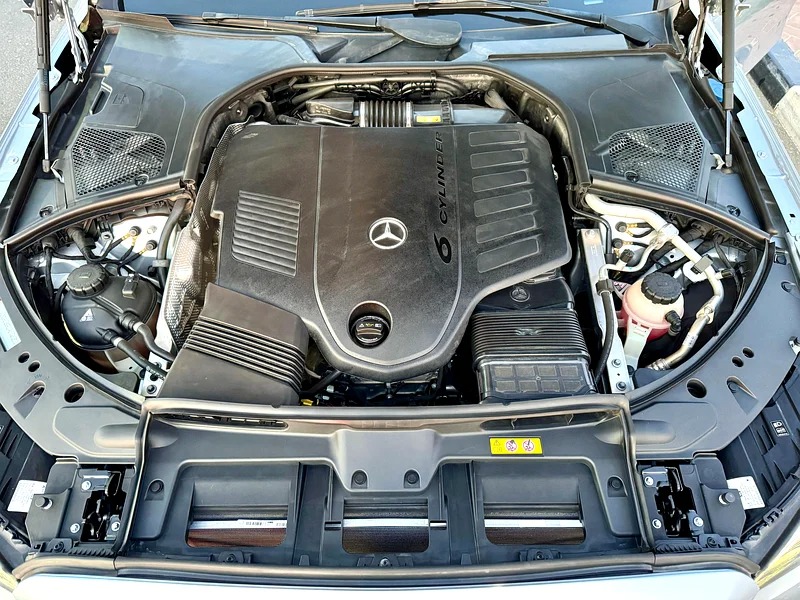 2021 Mercedes-Benz S-Class S 500 V6 S-Class S 500 Silver Black