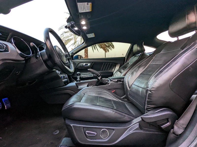 2017 Ford Mustang Ecoboost Premium Immaculate Condition Blue Black