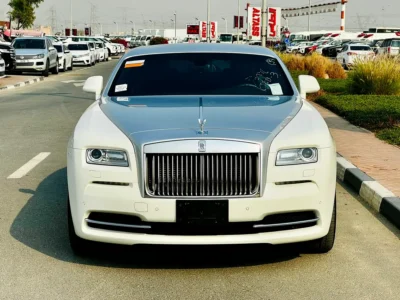 2015 Rolls-Royce Wraith Standard Coupe 12 Cylinders Engine White Black
